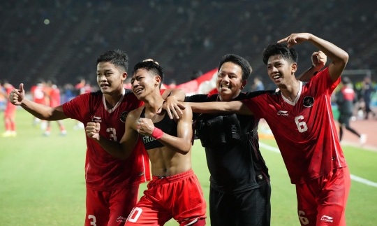 Tangis Haru Pemain Timnas Indonesia Saat Juara SEA Games 2023