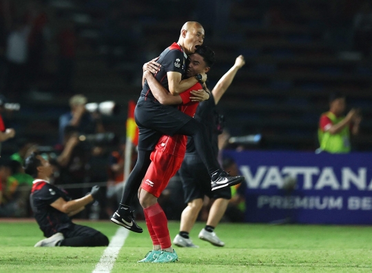 Tangis Haru Pemain Timnas Indonesia Saat Juara SEA Games 2023