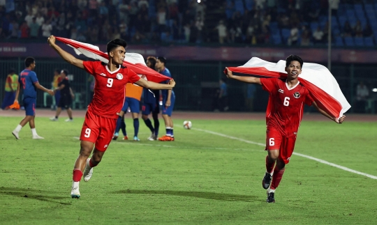 Tangis Haru Pemain Timnas Indonesia Saat Juara SEA Games 2023