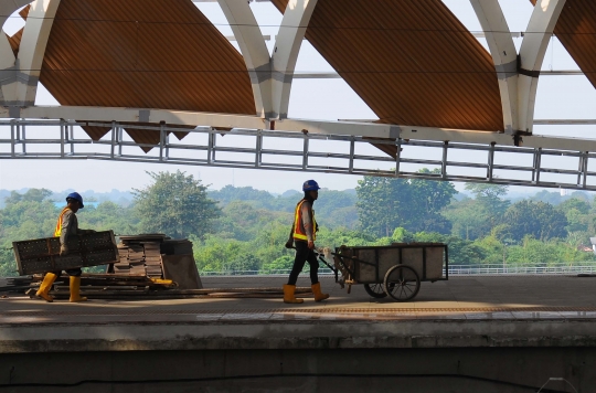 Progres Kereta Cepat Jakarta-Bandung Terus Dikebut Jelang Operasional Agustus