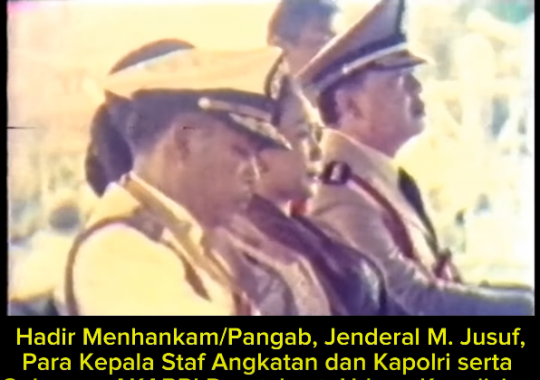 Momen Lawas Pelantikan AKABRI 1980, Ada Jenderal Murah Senyum Tertawa Lebar