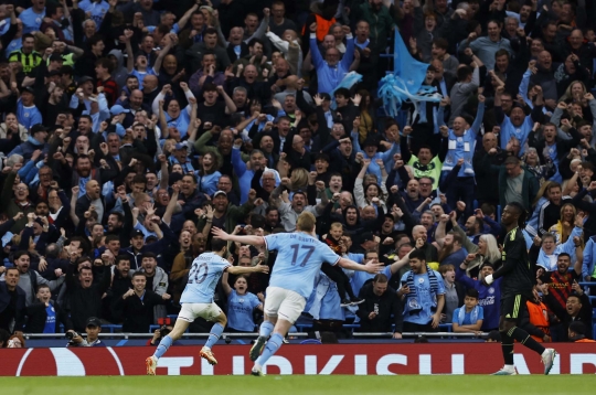 Gol-Gol Spektakuler Manchester City Hancurkan Real Madrid