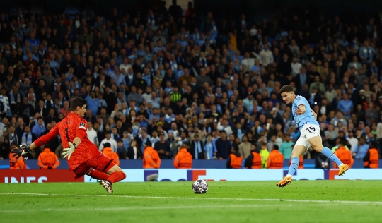 Gol-Gol Spektakuler Manchester City Hancurkan Real Madrid