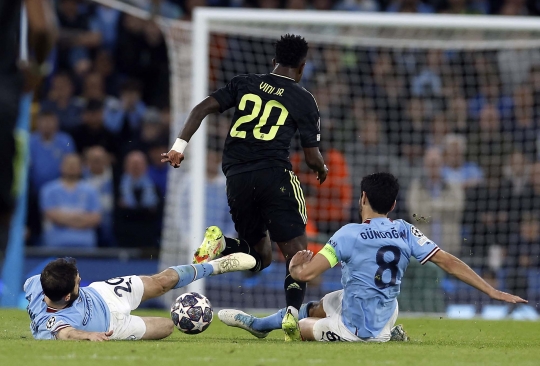 Gol-Gol Spektakuler Manchester City Hancurkan Real Madrid