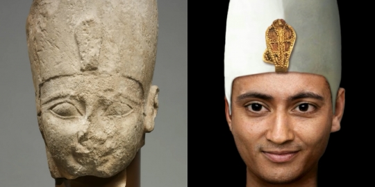 Begini Wajah Penguasa Mesir Kuno saat Direkonstruksi AI, Ratunya Cantik Banget
