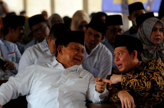 Momen Prabowo Didoakan Jadi Presiden Saat Hadiri Silaturahmi di Masjid Istiqlal