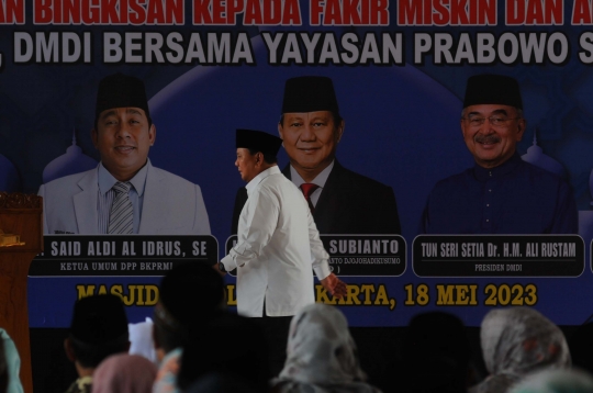 Momen Prabowo Didoakan Jadi Presiden Saat Hadiri Silaturahmi di Masjid Istiqlal