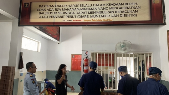 Potret Kesibukan Para Koki Rutan di Garut Siapkan Makan untuk Para Tahanan