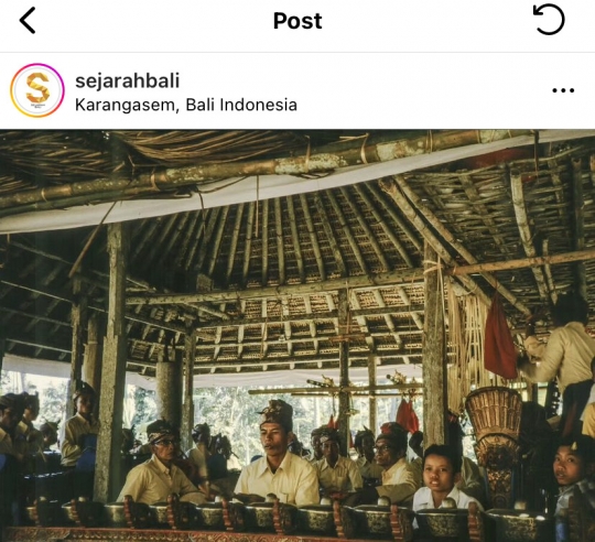 Momen Lawas Warga Bali Memadati Pura Karangasem Tahun 1984, Peringati Hari 'Pujawali'