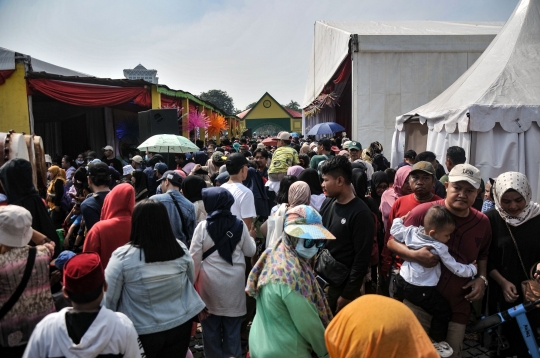 Kemeriahan Lebaran Betawi di Monas