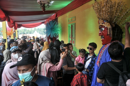 Kemeriahan Lebaran Betawi di Monas