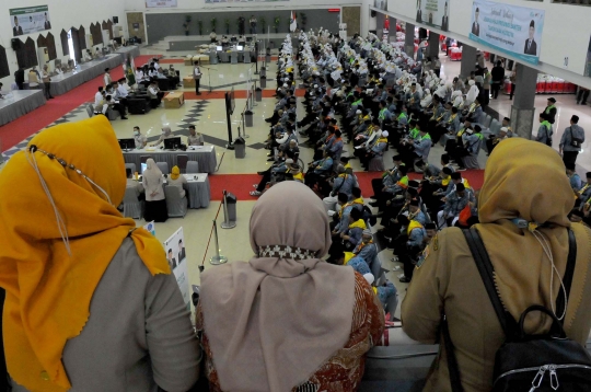 6.383 Jemaah Haji Indonesia Gelombang Pertama Siap Diberangkatkan