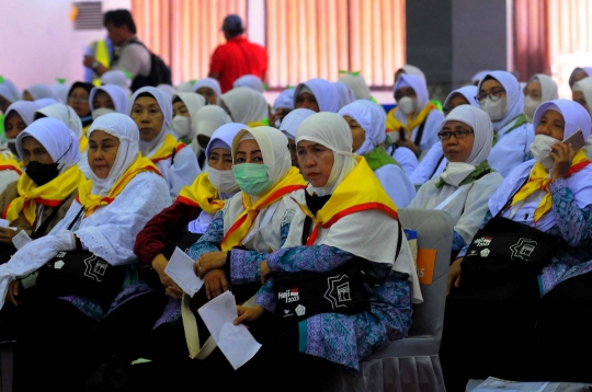 6.383 Jemaah Haji Indonesia Gelombang Pertama Siap Diberangkatkan