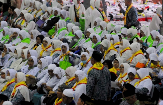 6.383 Jemaah Haji Indonesia Gelombang Pertama Siap Diberangkatkan