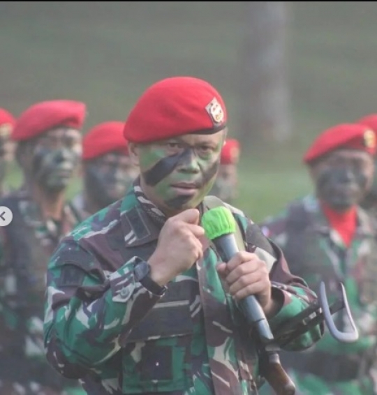 Sangar! Letkol TNI Wahyo, Kopassus Ditantang Pelatih Vietnam Bicara soal Keberanian