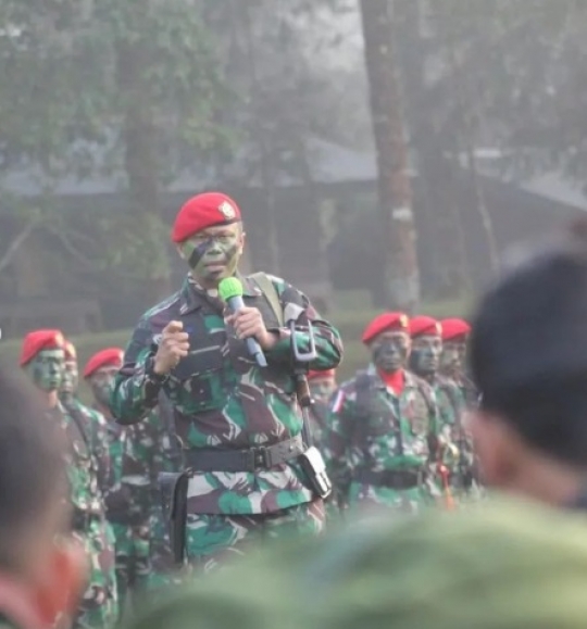Sangar! Letkol TNI Wahyo, Kopassus Ditantang Pelatih Vietnam Bicara soal Keberanian