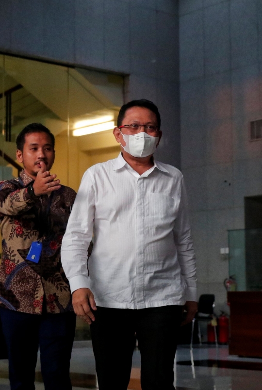 Ekspresi Sekretaris Mahkamah Agung Hasbi Hasan Usai Diperiksa KPK Terkait Kasus Suap