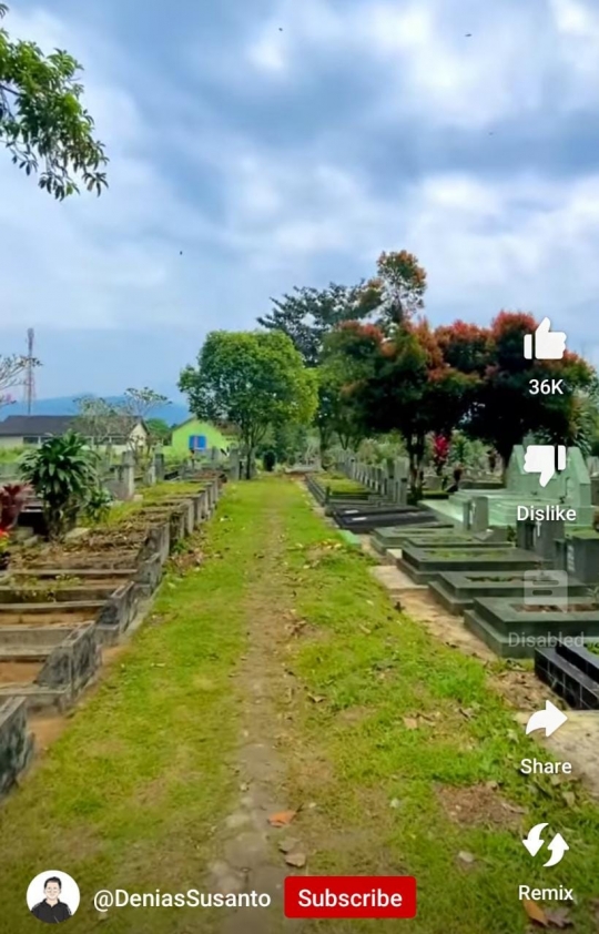 Kondisi Terbaru Makam Suzanna di Magelang, Warnanya Mencolok & Kondisi Bersih Terawat