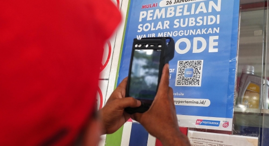 Mulai Hari Ini, Beli Solar Bersubsidi di Jakarta Wajib Scan QR Code MyPertamina