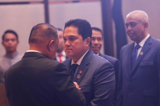 Momen Erick Thohir Resmi Dilantik Jadi Ketua Umum PSSI