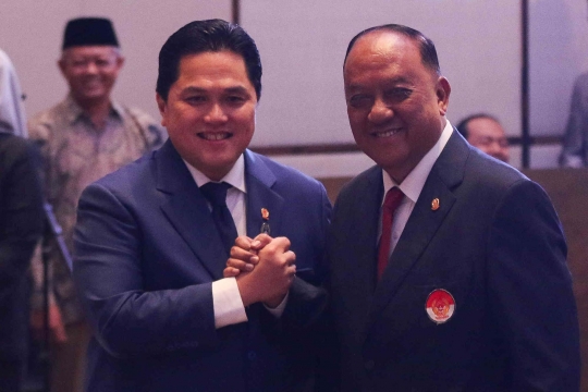 Momen Erick Thohir Resmi Dilantik Jadi Ketua Umum PSSI