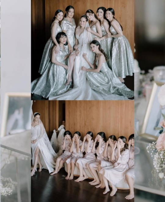 Pesona Jessica Mila Jadi Bridesmaid Pernikahan Enzy Storia, Cantiknya Bikin Melongo