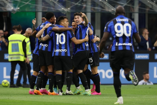 Hajar Atlanta 3-2, Inter Milan Lolos ke Liga Champions 2023-2024