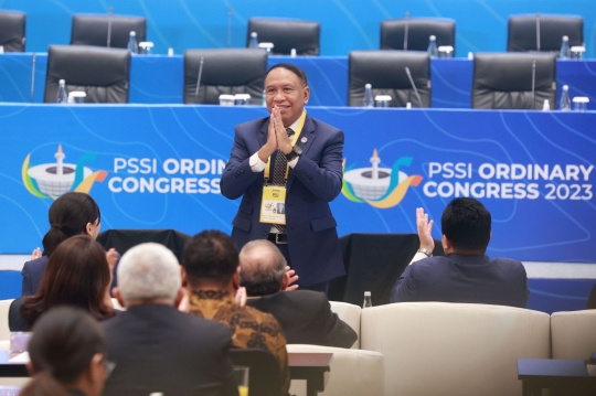Kongres Biasa PSSI Resmi Dibuka dengan Pukul Gong