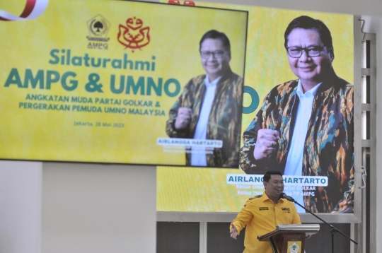 Silaturahmi AMPG dan UMNO Membahas Reformasi Pengkaderan Partai di Indonesia-Malaysia