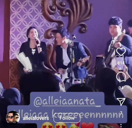 Cantiknya Alleia Anak Ariel di Hari Kelulusan, Nyanyi sama Sang Ayah Bikin Salfok