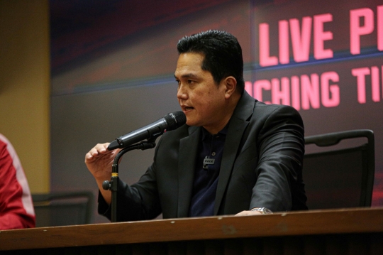 Erick Thohir Umumkan Harga Tiket Timnas Lawan Argentina, Termurah Rp600 Ribu