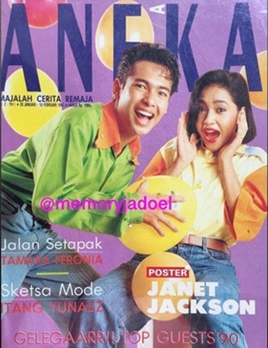 6 Potret Maia Estianty Jadi Cover Majalah Jadul, Bukti Cantiknya Gak Pernah Luntur