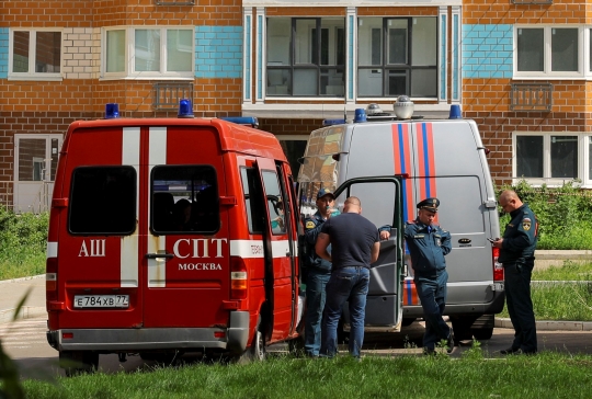 Buntut Drone Bunuh Diri di Ukraina, Apartemen di Moskow Kena Target Serangan