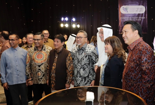 Pertemuan Mendag dengan Para Pengusaha Papan Atas Indonesia-Saudi