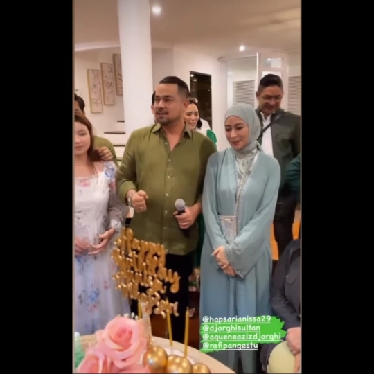 Potret Ultah Annisa Hapsari, Dapat Kejutan Istimewa dari Keluarga dan Sahabat