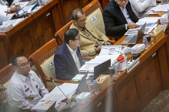 Di Depan DPR, Yasonna Laoly Blak-blakan Minta Tambahan Anggaran Rp2,2 Triliun