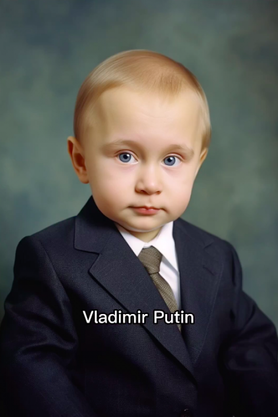 Lucunya Foto Pemimpin Dunia saat Kecil Versi AI, dari Putin, Biden Hingga Erdogan