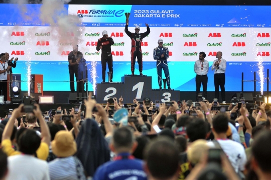 Pascal Wehrlein Juara Race 1 Formula E Jakarta 2023
