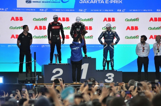 Pascal Wehrlein Juara Race 1 Formula E Jakarta 2023