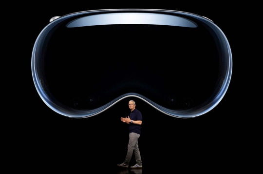 Penampakan Apple Vision Pro, Kacamata AR Canggih Seharga Rp51 Juta