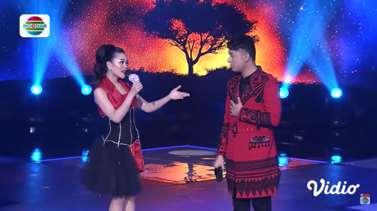 Penampilan Pertama D'Academy Asia 6 Melly Lee & Indy Gunawan, Bikin Penonton Histeris