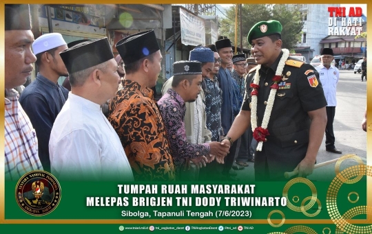 Ramai-Ramai Warga Melepas Brigjen TNI, Sosok Jenderal Dikenal Dekat sama Yatim Piatu