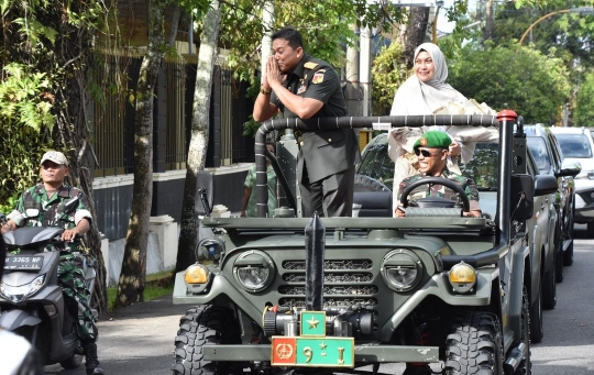Ramai-Ramai Warga Melepas Brigjen TNI, Sosok Jenderal Dikenal Dekat sama Yatim Piatu