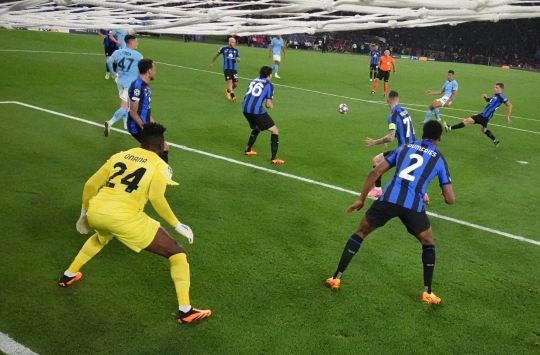 Momen Gol Rodri Antar Manchester City Jadi Juara Liga Champions