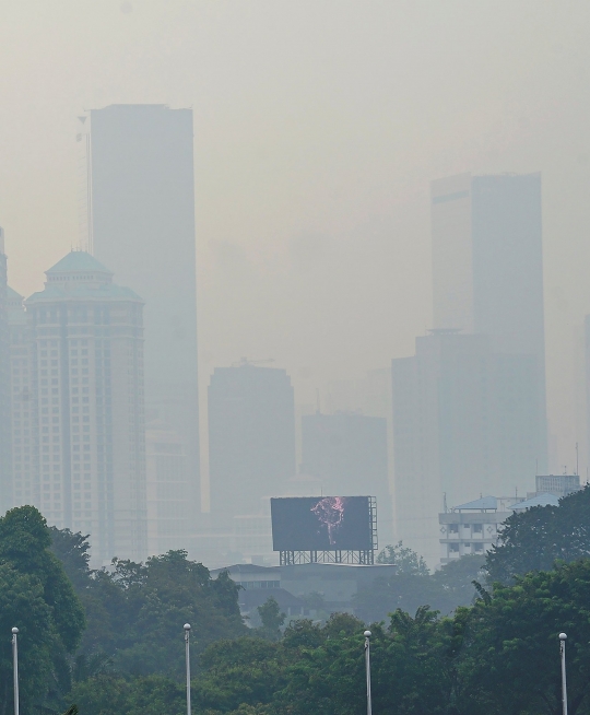 Kualitas Udara Jakarta Terburuk di Dunia