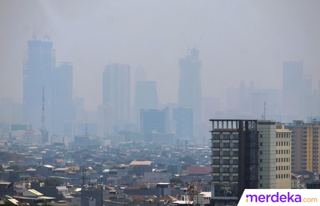 Foto Kualitas Udara Jakarta Terburuk Di Dunia 3866