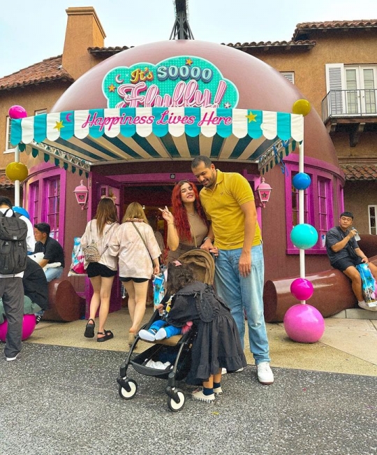 Jelang Usia 3 Tahun, ini Deretan Foto Lucu Ayang Anak Pertama Tasya Farasya di Jepang