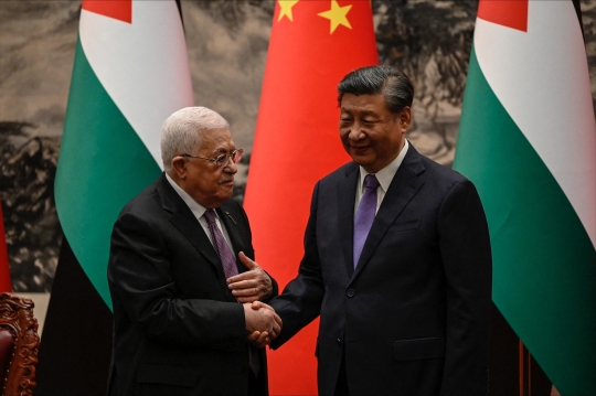 Momen Xi Jinping Bertemu Mahmoud Abbas, Tegaskan China Dukung Palestina Merdeka