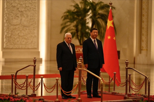 Momen Xi Jinping Bertemu Mahmoud Abbas, Tegaskan China Dukung Palestina Merdeka