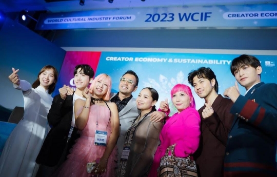 Keren! Raffi Ahmad & Nagita Slavina Dapat Penghargaan dari WCIF 2023 di Korea Selatan